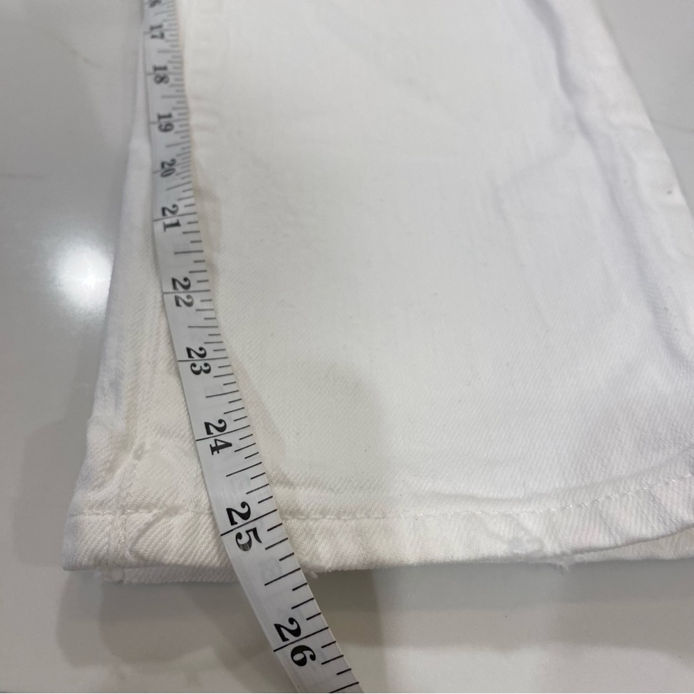 J.Crew Point Sur High rise slim boy White denim jeans - Picture 9 of 13